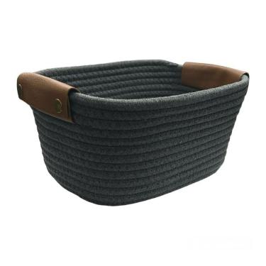 Imagem de Cesto Organizador Retangular de Poliéster Resistente 32cm