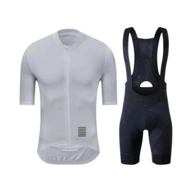 Imagem de Conjunto de Camisa e Bermuda de Ciclismo Masculina MTB - Kit Reflexivo