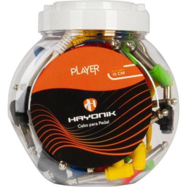 Imagem de Kit Cabo para Pedal Linha Player 15CM com Sinal de Áudio Transparente e Alta Durabilida...