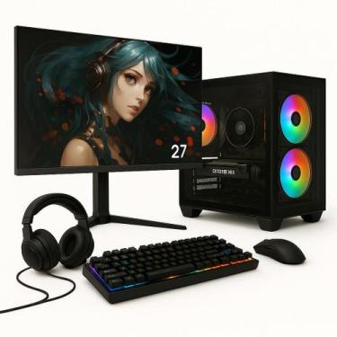 Imagem de PC Gamer Completo Skill Ryzen 7 5700G, 16GB, RTX 3060 12GB, SSD 512GB 