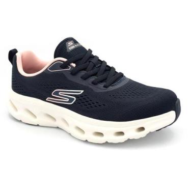 Imagem de Tênis Feminino Skechers Go Walk, Azul, 36