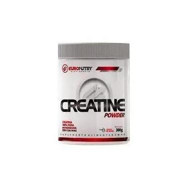 Imagem de Creatina Monohidratada 300g Euronutry Suplemento Sem Sabor 100 Pura