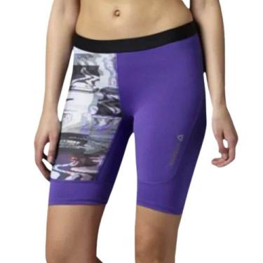 Imagem de Bermuda Feminina Reebok de Compressão Academia Z89654, P