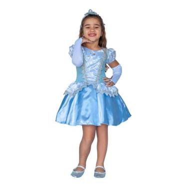 Imagem de Fantasia Princesa Vitória Infantil - Rei Eli Ana, P