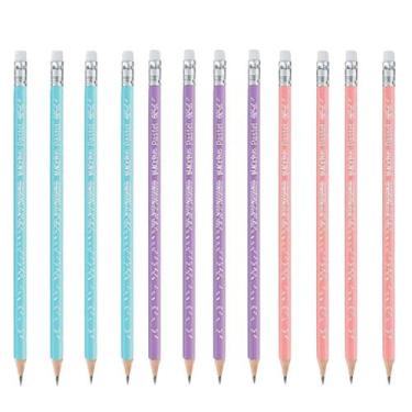 Imagem de Lápis Preto HB Black Peps Pastel com Borracha Maped COR:12 Unidades, 1