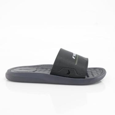 Imagem de Chinelo Slide Infantil Rider Grendene 12223, Cinza, 29