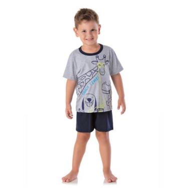 Imagem de Pijama infantil animais b com b, 1