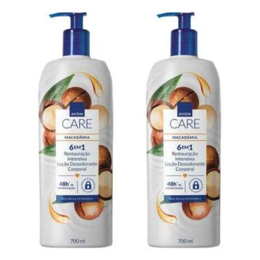 Imagem de Kit 2 Loção Corporal Care Macadâmia 6em1 700ml Avon Macadâmia