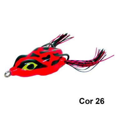 Imagem de Isca Artificial Crazy Frog 5,5cm - Yara, Vermelho