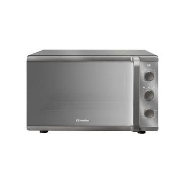 Imagem de Forno Elétrico de Bancada Mueller MFB50K 50L 1800W com Grill Espelhado Cinza 220V