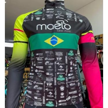 Imagem de Camisa ert classic manga longa exclusiva maelo bike - ERT CYCLE SPORT,