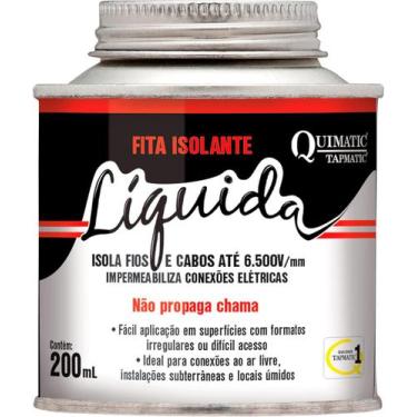 Imagem de Fita isolante  liquida 200ml preta       quimatic