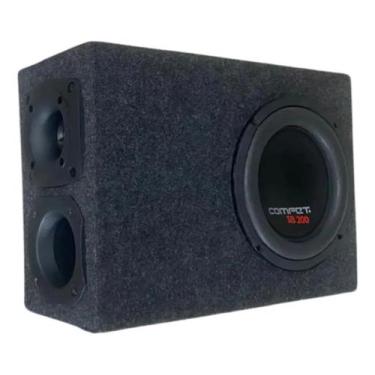 Imagem de Caixa trio slim subwoofer sb 200 8 pol 200w 4ohms - Compet