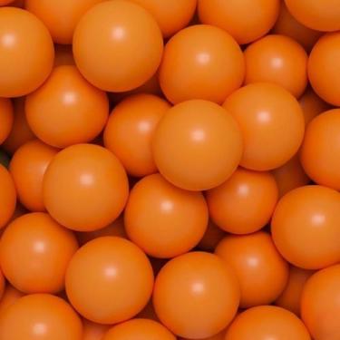 Imagem de Kit 70 Bolinhas Laranja Premium para Piscina de Bolinhas Infantis - Ge