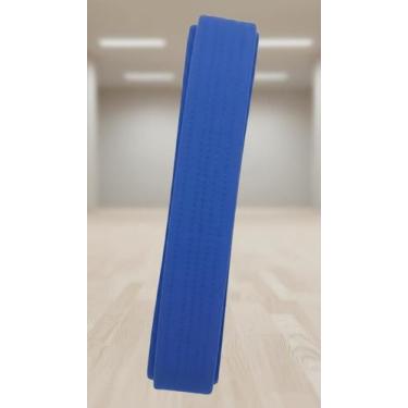 Imagem de Faixa Azul para Artes Marciais 2,20m - Modelo Leve - Congratulations S