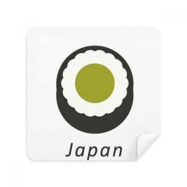 Imagem de Tecido de camurça tradicional japonês preto Maki sushi óculos pano pano pano pano pano pano pano pano pano pano pacote com 2