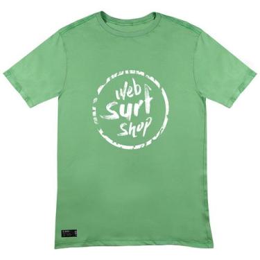 Imagem de Camiseta Wss Brasil Ink Web Green - Web Surf Shop - Wss Brasil