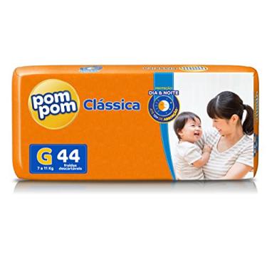 Imagem de Fralda Pom Pom Clássica Mega G 44 Unidades