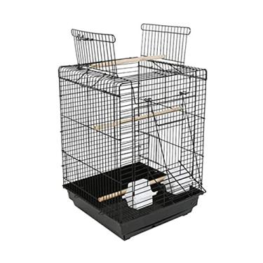 Imagem de KIZQYN Gaiolas de pássaro grande gaiola de pássaro recriação gaiola de pombo pingente ninho de papagaio gaiola de pássaro acrílico suprimentos de papagaio gaiola de pássaro para animais de estimação gaiola de voo