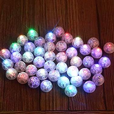 Imagem de Neo LOONS® 100pcs/lot 100 X Multicolor Round Led Flash Ball Lamp Balloon Light long standby time for Paper Lantern Balloon Light Party Wedding Decoration
