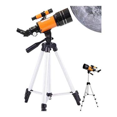 Imagem de Telescópios para Adultos Astronomia, Telescópios Telescópio Refrator Portátil de 70Mm Full - Óptica de Vidro Revestido Telescópio Ideal para Iniciantes Double the comfort