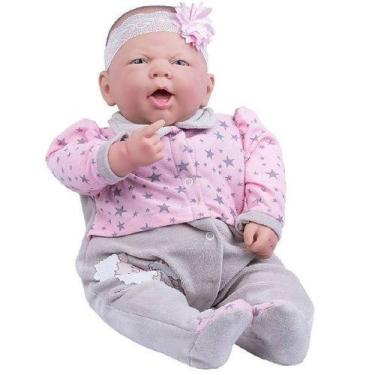 Bebê Reborn Menino 100% Silicone + Mamadeira Urso - Milk Brinquedos -  Boneca Reborn - Magazine Luiza