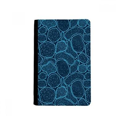 Imagem de Blue Microscópio Cells Ilustração Estrutura Porta-passaporte Notecase Burse Capa Carteira Porta-cartão