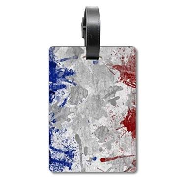 Imagem de Bolsa de viagem com bandeira da França e cultura da cidade