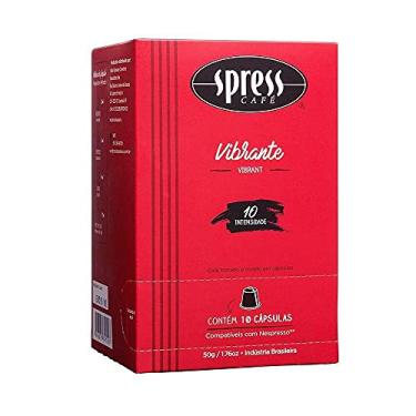 Imagem de Cápsulas de Café Vibrante Spress, Compatível com Nespresso, Contém 10 Cápsulas