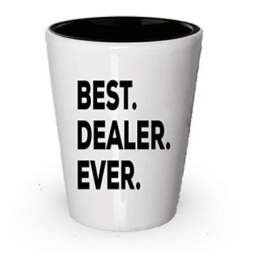 Imagem de Copo de shot para negociante de drogas – Presente educado – Presente engraçado – Pensado para aniversário de Natal (1)