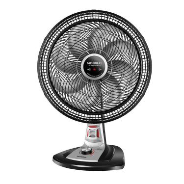 Imagem de Ventilador De Mesa Mondial Turbo 8 Pás 40 Cm Repelente Pastilha Vtx-40-8p-rp Vent 40cm-127v-preto/prata