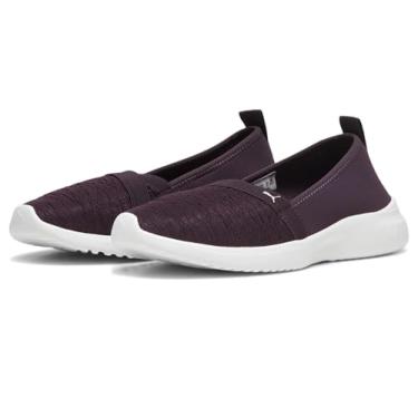 Imagem de PUMA Tênis feminino Adelina, Midnight Plum-malve Mist-Puma Branco, 40