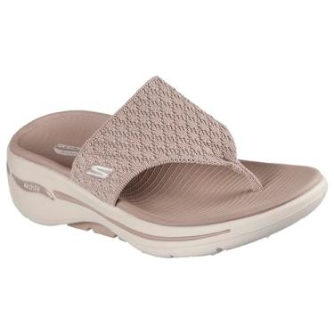 Imagem de Skechers Chinelo feminino, Cinzento-acastan, 41