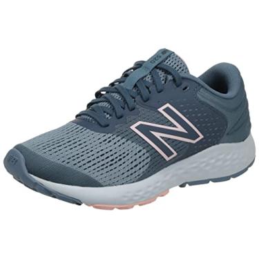 Imagem de New Balance Tênis de corrida feminino 520 V7, Cinza/prata/azul-petróleo, 40