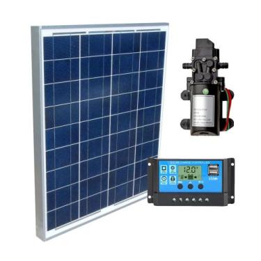 Imagem de Kit Bomba Dágua Painel Solar Reservatório Irrigação Poços - RESUN