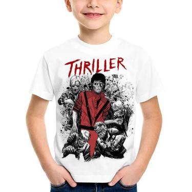 Imagem de Camiseta Infantil e Adulto Michael Jackson Thriller - Balisarts, P