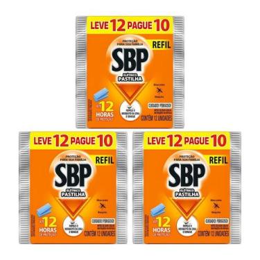 Imagem de Repelente Pastilha Elétrico SBP Pacote Refil 36 Unidades - Bestfer