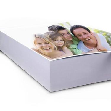 Imagem de Papel Fotográfico 115g A4 Glossy Branco Brilhante com 1000 folhas - Pr