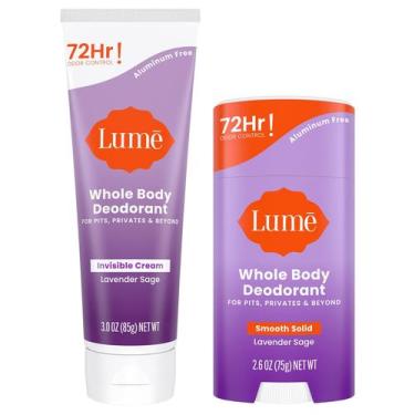 Imagem de Desodorante Lume Whole Body Invisible Cream/Solid 72h Lavender
