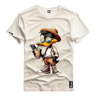 Imagem de Camiseta Masculina Personalizada Patolino Personagem Desenho Estiloso 