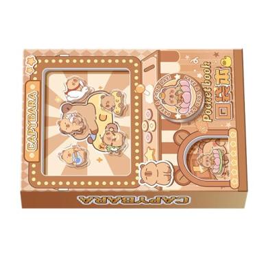 Imagem de Small Pocket Notebook | Capybara Pocket Notepad Claw Machine Design - School Supplies Stationery Stress Toys for Writing Journaling Rewards Work College Travelers Men Women