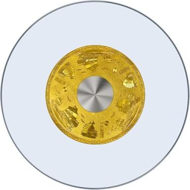 Imagem de Prato Giratório De Vidro Lazy Susan, Prato Giratório De Vidro Para Exibição De Mesa De Jantar, Bandeja De Servir Giratória Lazy Susan Silenciosa & Suave, Fácil De Compartil, B, 100cm/40in