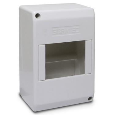 Imagem de Caixa Plástica Sobrepor Disjuntor DIN 3 ou 4 Polos Sibratec