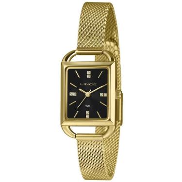 Imagem de Relógio Lince Feminino Ref: Lqg4790L24 P1Kx Retangular Mesh