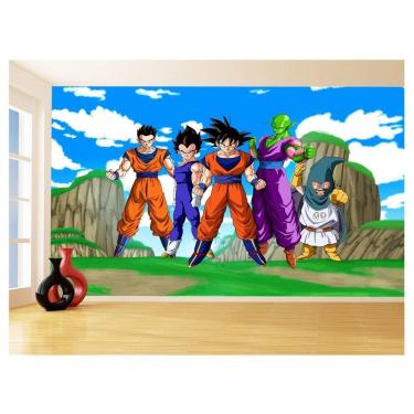 Imagem de Papel De Parede Dragon Ball Goku Vegeta Anime 3,5M Dbz494