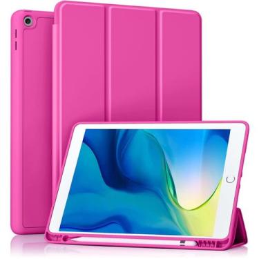 Imagem de Capa Akkerds compatível com iPad 10.2" 2021/2020/2019 com porta-lápis 