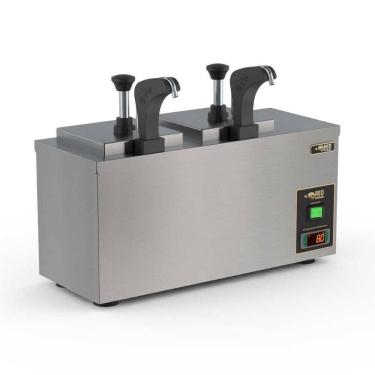 Imagem de Dispenser Elétrico de Molhos e Queijos Duplo DISPQD 220V - Red Chameleon