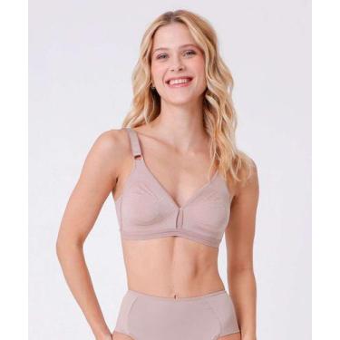 Imagem de Sutiã Com Base Sem Bojo Olimpo Sustentação Demillus-05034, Bege, 54