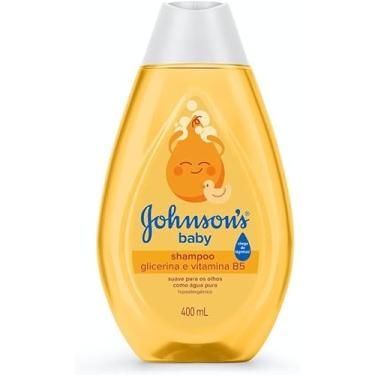 Imagem de Shampoo Johnson's Baby de Glicerina 400 ml suave para os olhos como água pura hipoalergênico