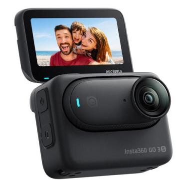 Imagem de Câmera Go3s Standard Edition Midnight Black 128gb Cinsaata Insta360